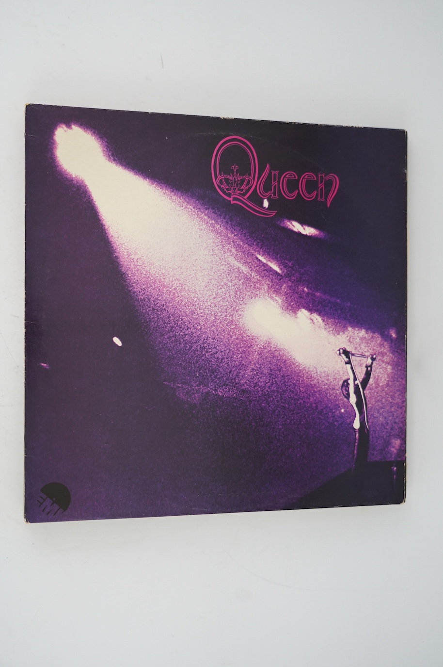 Seven Queen LP record albums and a 12” single; Queen, Queen II, Sheer Heart Attack, A Night at the Opera and another, Hot Space, The Game, and a 12” A Kind of Magic. Condition - fair to good